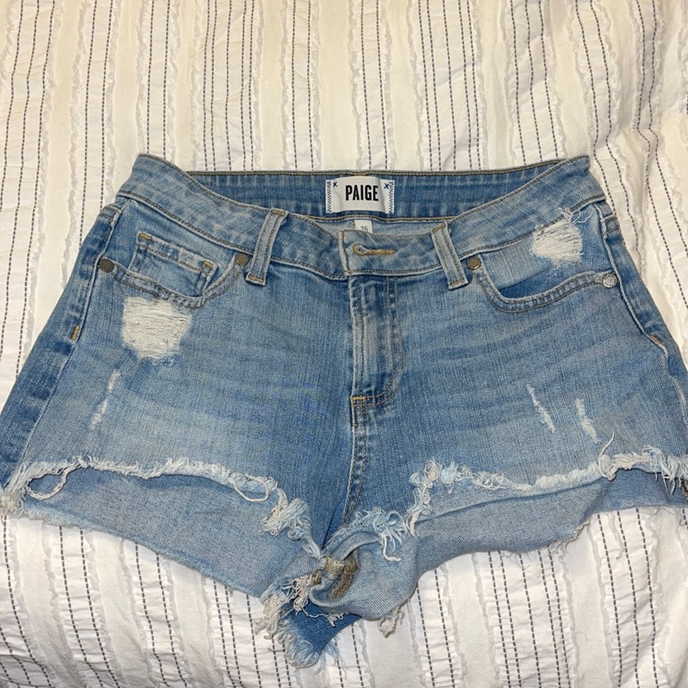 PAIGE denim shorts